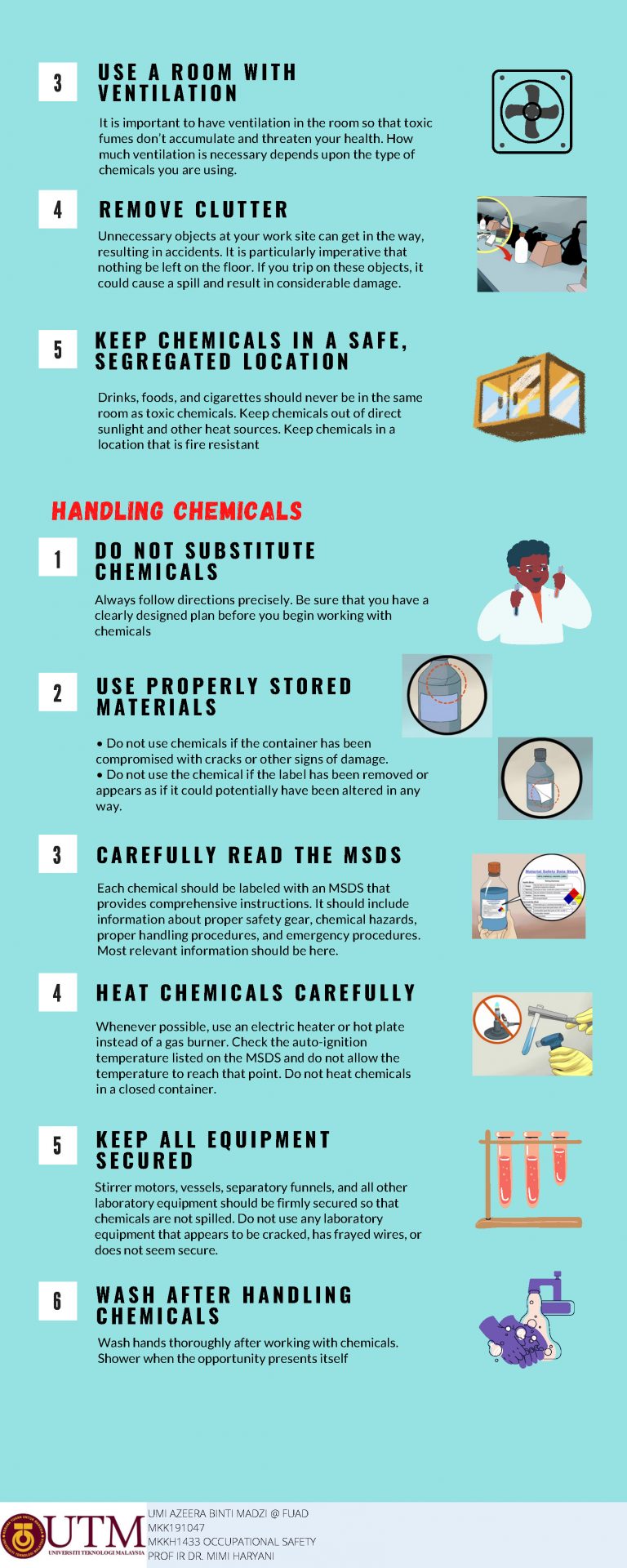 WORK SAFELY WITH CHEMICALS - Page 2