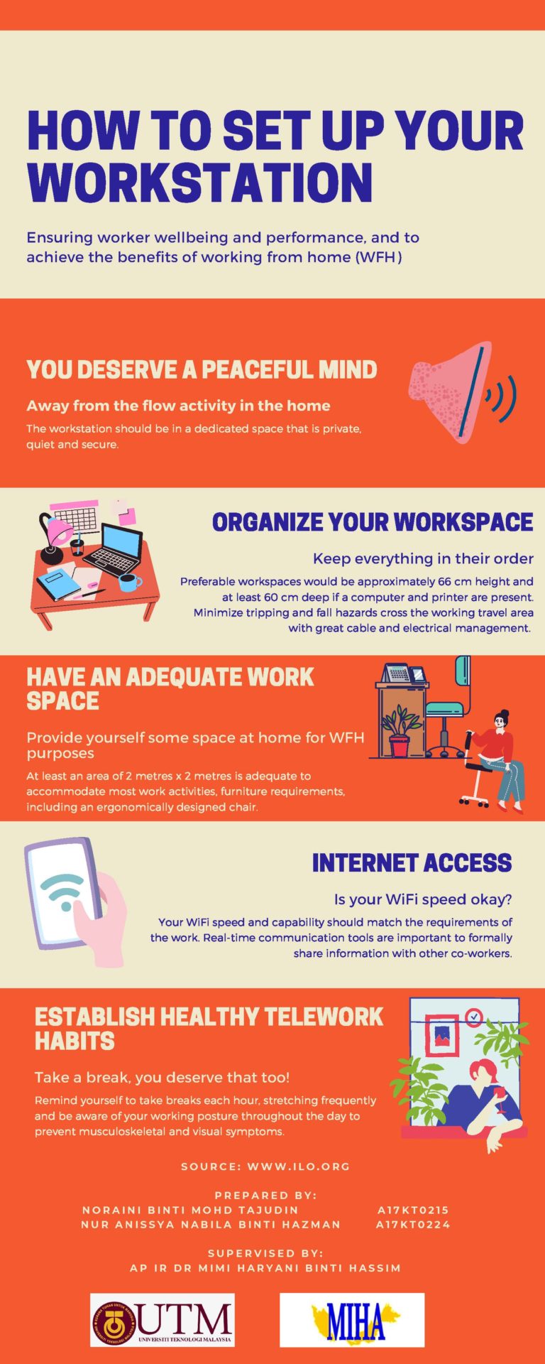 How to setup your work station